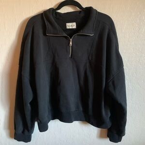 Abercrombie & fitch quarter zip sweatshirt